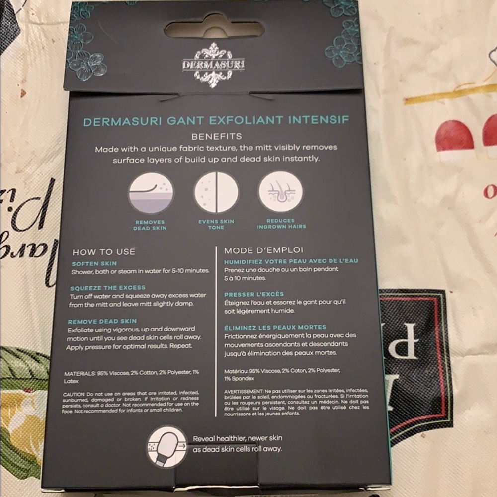 Exfoliant mitt - Picture 2 of 2